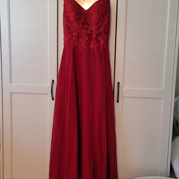 Formal Red Dress - Picture 2 of 5